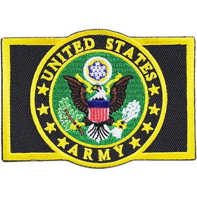 Eagle Emblems PM3801 Patch-Army Symbol,Rect. (3-1/2"x2-1/2")