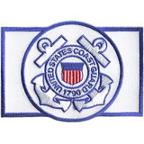 Eagle Emblems PM3813V Patch-Uscg,Logo,Rect (Velcro), (3-1/2