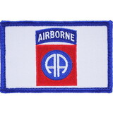 Eagle Emblems PM3816V Patch-Army,082Nd Abn Flag (Velcro), (3-1/2