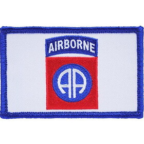 Eagle Emblems PM3816V Patch-Army,082Nd Abn Flag (Velcro), (3-1/2"x2-1/4")