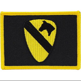 Eagle Emblems PM3817 Patch-Army, 001St Cav.Flag (2-1/2"X3-1/2")