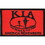 Eagle Emblems PM3842V Patch-Kia,Honor Flag,Red (Velcro), (3-1/2"x2-1/4")