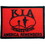 Eagle Emblems PM3842 Patch-Kia, Honor Flag, Red (2-1/2"X3-1/2")