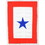 Eagle Emblems PM3851 Patch-Family Memb.In Svc. Blue Star (2-1/2"X3-1/2")