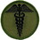 Eagle Emblems PM3959 Patch-Medic,Caduceus (SUBDUED), (3-1/16")