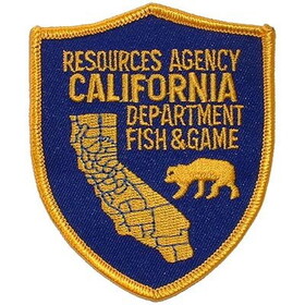 Eagle Emblems PM4053 Patch-Pol,California,Fish (3")