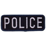 Eagle Emblems PM4057 Patch-Tab, Police (4-1/2