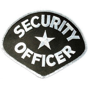Eagle Emblems PM4075 Patch-Security,Officer (4-1/4")