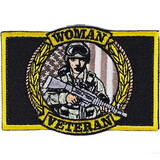 Eagle Emblems PM4078V Patch-Woman Veteran, Bdu