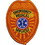 Eagle Emblems PM4107 Patch-Ems, Shield (Blk/Gld) (3-1/2")