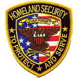 Eagle Emblems PM4368 Patch-Homeland Security (3-1/2