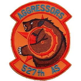 Eagle Emblems PM5004 Patch-Usaf,Aggr 527Th As (3-1/2")