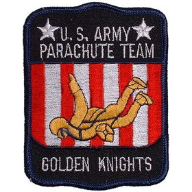 Eagle Emblems PM5064 Patch-Army,Golden Knights PARA TEAM, (3-1/2")