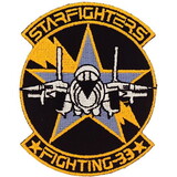 Eagle Emblems PM5067 Patch-Usn, Starfighters (3-1/2