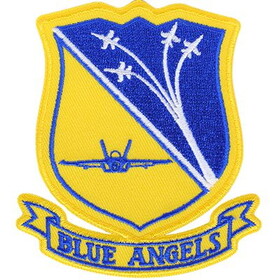Eagle Emblems PM5100 Patch-Usn,Blue Angels,Dv (3-3/8")