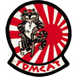 Eagle Emblems PM5118 Patch-Usn,Tomcat,Japan (3-1/2