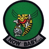 Eagle Emblems PM5119 Patch-Usn, Tomcat, Now Baby (3-3/8