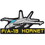 Eagle Emblems PM5137 Patch-Usn, F/A-18 Hornet Handler (4")