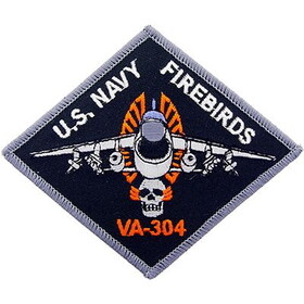 Eagle Emblems PM5201 Patch-Usn,Va-304 Firebird (3-1/2")