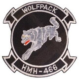 Eagle Emblems PM5219 Patch-Usmc, Wolfpack (3-1/2