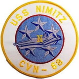 Eagle Emblems PM5258 Patch-Uss, Nimitz, Cvn-68 Cvn-68 (3