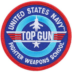 Eagle Emblems PM5262 Patch-Usn, Top Gun, Fighter Weapons School (3")