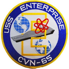 Eagle Emblems PM5264 Patch-Uss,Enterprise (3-1/16")