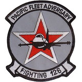 Eagle Emblems PM5286 Patch-Usn, Fighting, 126 (3-1/2