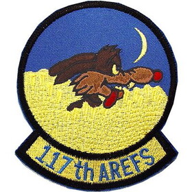 Eagle Emblems PM5294 Patch-Usaf,117Th Arefs (3-3/8")