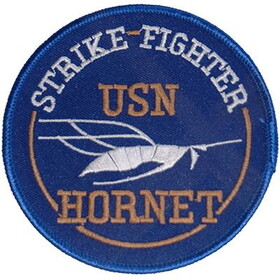Eagle Emblems PM5301 Patch-Usn,Hornet (3")