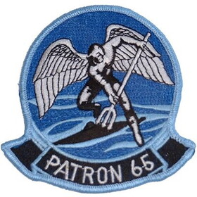 Eagle Emblems PM5313 Patch-Usn,Patron 65 (3-3/8")