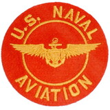 Eagle Emblems PM5317 Patch-Usn, Aviation, Red (3