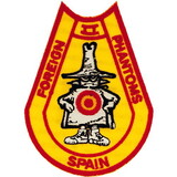 Eagle Emblems PM5339 Patch-Usaf, Phantom, Spain (3-3/4