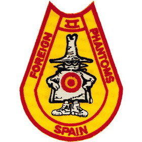 Eagle Emblems PM5339 Patch-Usaf,Phantom,Spain (3-3/4")