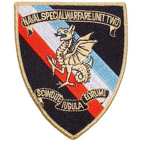 Eagle Emblems PM5340 Patch-Usn,Spec.Warfare (Unit-2), (3-1/4")