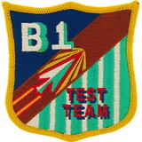 Eagle Emblems PM5356 Patch-Usaf, B-01 Test Team (3-1/4