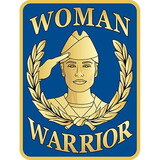 Eagle Emblems PM5365 Patch-Woman Warrior (3-5/8