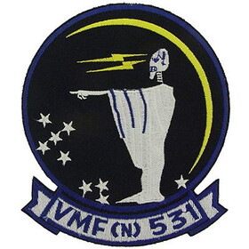 Eagle Emblems PM5963 Patch-Usmc,Vmf,(N) 531 (3-3/8")