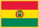 Eagle Emblems PM6012 Patch-Bolivia (Rectangle) (2-1/2