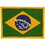 Eagle Emblems PM6014 Patch-Brazil (Rectangle) (2-1/2"X3-1/2")