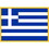 Eagle Emblems PM6036 Patch-Greece (3-1/2"x2-1/2")