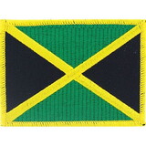 Eagle Emblems PM6057 Patch-Jamaica (Rectangle) (2-1/2