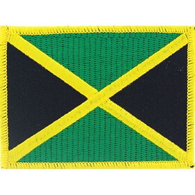 Eagle Emblems PM6057 Patch-Jamaica (3-1/2"x2-1/2")