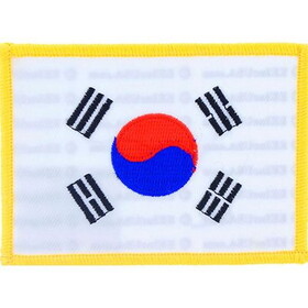 Eagle Emblems PM6063 Patch-Korea (3-1/2"x2-1/2")