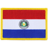 Eagle Emblems PM6085 Patch-Paraguay (Rectangle) (2-1/2