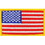 Eagle Emblems PM6115V Patch-Flag,Usa,Gold (04) (Velcro), (3-3/4"x2-1/4")