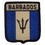 Eagle Emblems PM6210 Patch-Barbados (Shield) (2-1/2"X3")