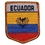 Eagle Emblems PM6228 Patch-Ecuador (Shield) (2-1/2"X3")
