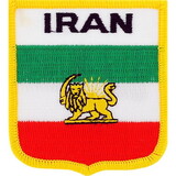 Eagle Emblems PM6250 Patch-Iran (Shield) (2-1/2