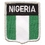 Eagle Emblems PM6278 Patch-Nigeria (Shield) (2-1/2"X3")